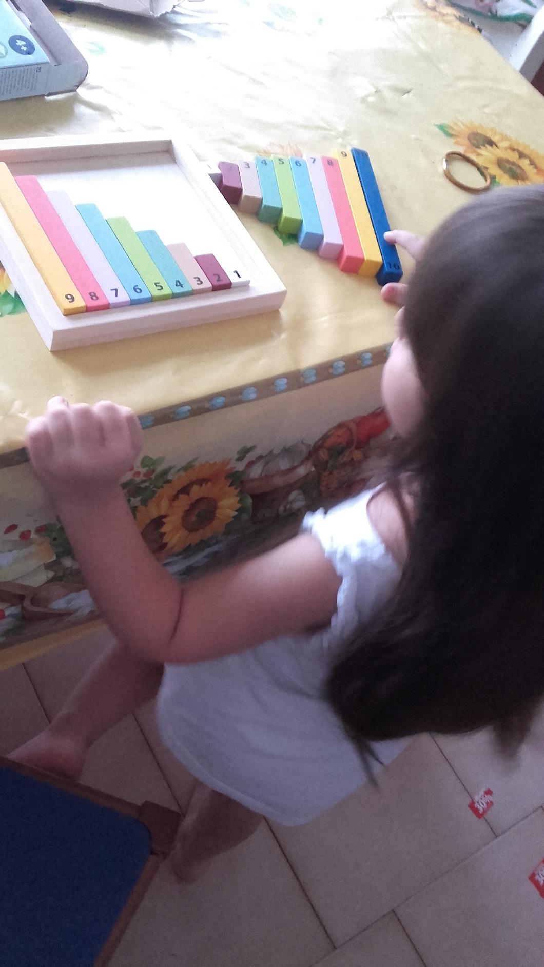 smallfoot Educate 12559 scatola regoli grandi in legno