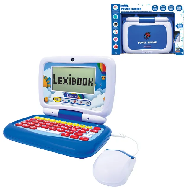 Lexibook JC398i5 computer educativo bilingue 40 attività