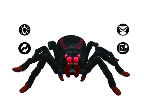 Lexibook SPIDER01LXB ragno tarantola telecomandata occhi luminosi