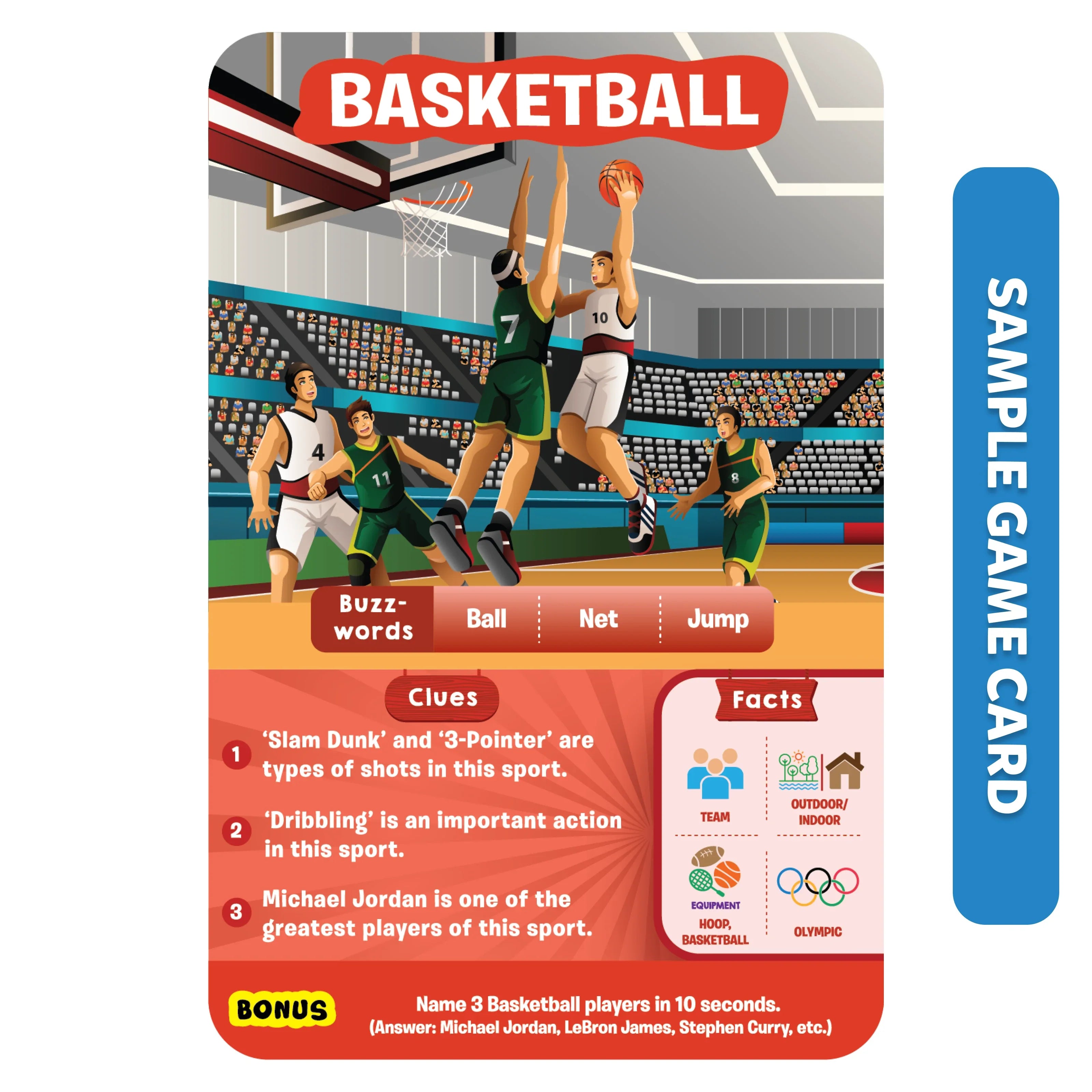 Skillmatics Guess in 10 World Of Sports gioco carte quiz