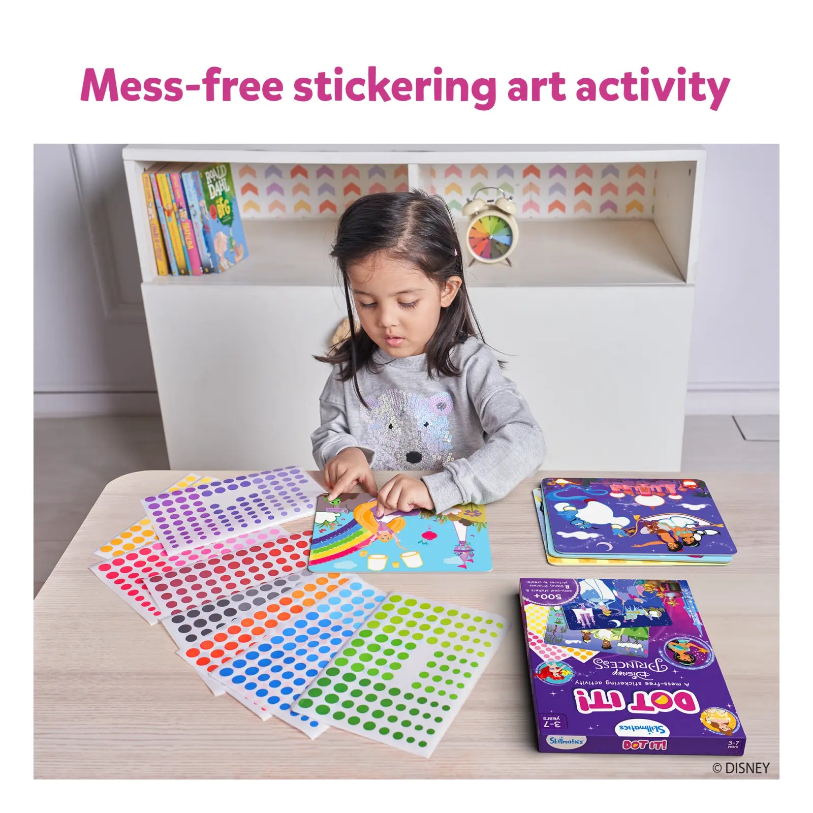 Skillmatics Dot It Mickey Friends Disney Princess sticker 2 set