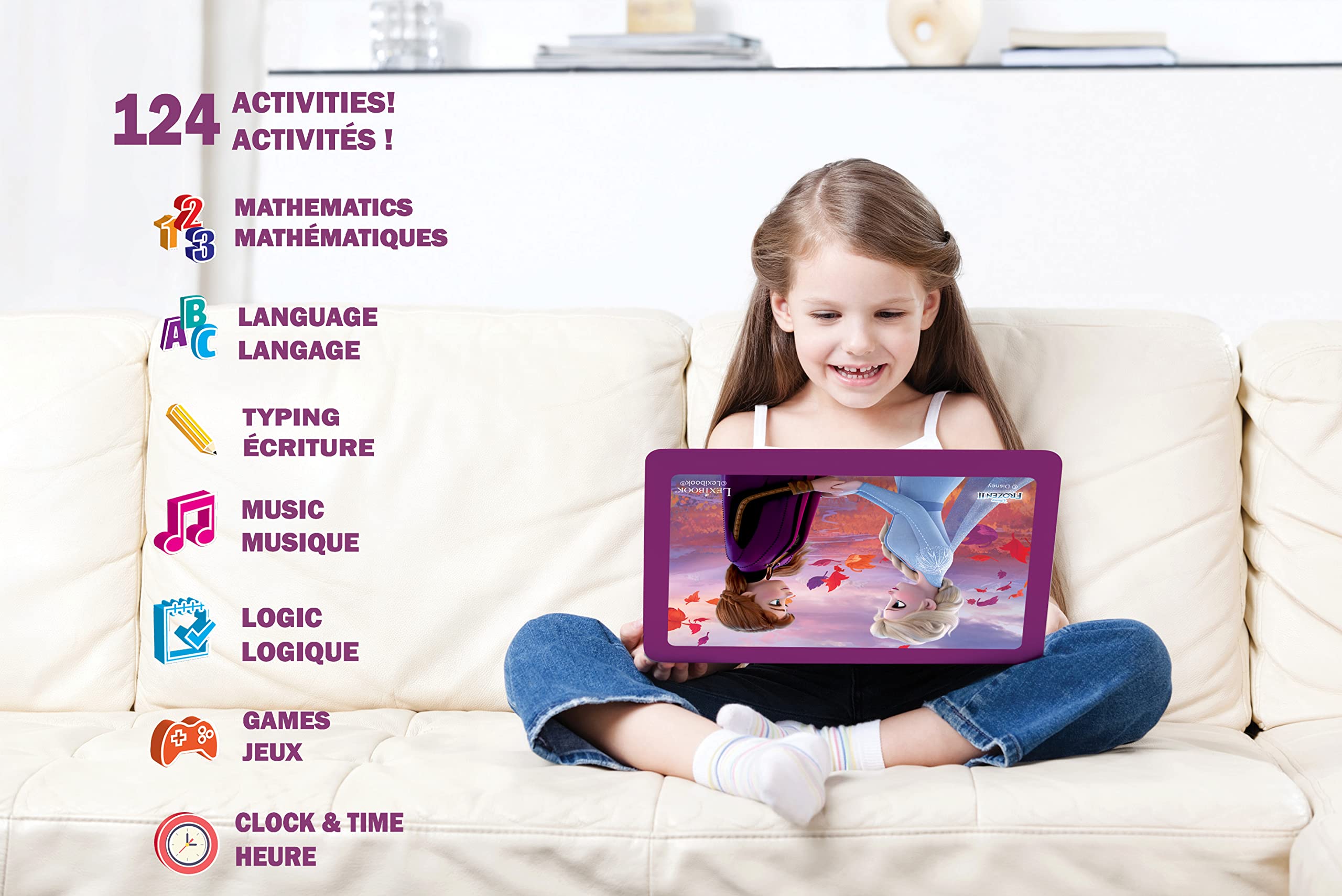 Lexibook Frozen 2 JC598FZi1 laptop educativo bilingue