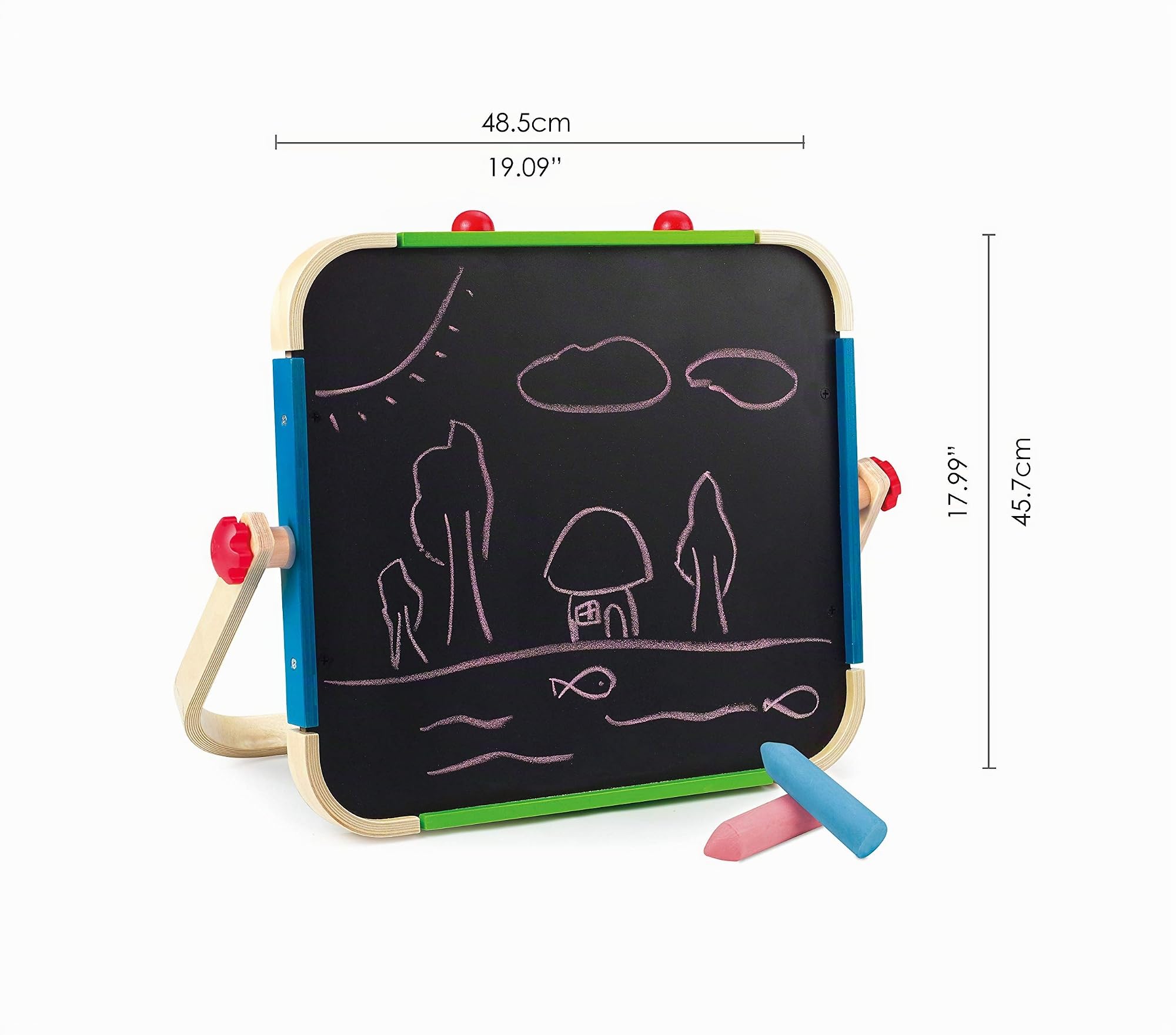Hape Lavagnetta Portatile Double-Face Legno 3 Anni