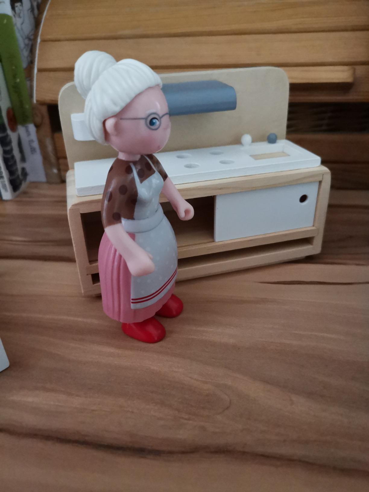 smallfoot 11414 mobili casa bambole legno 4 stanze