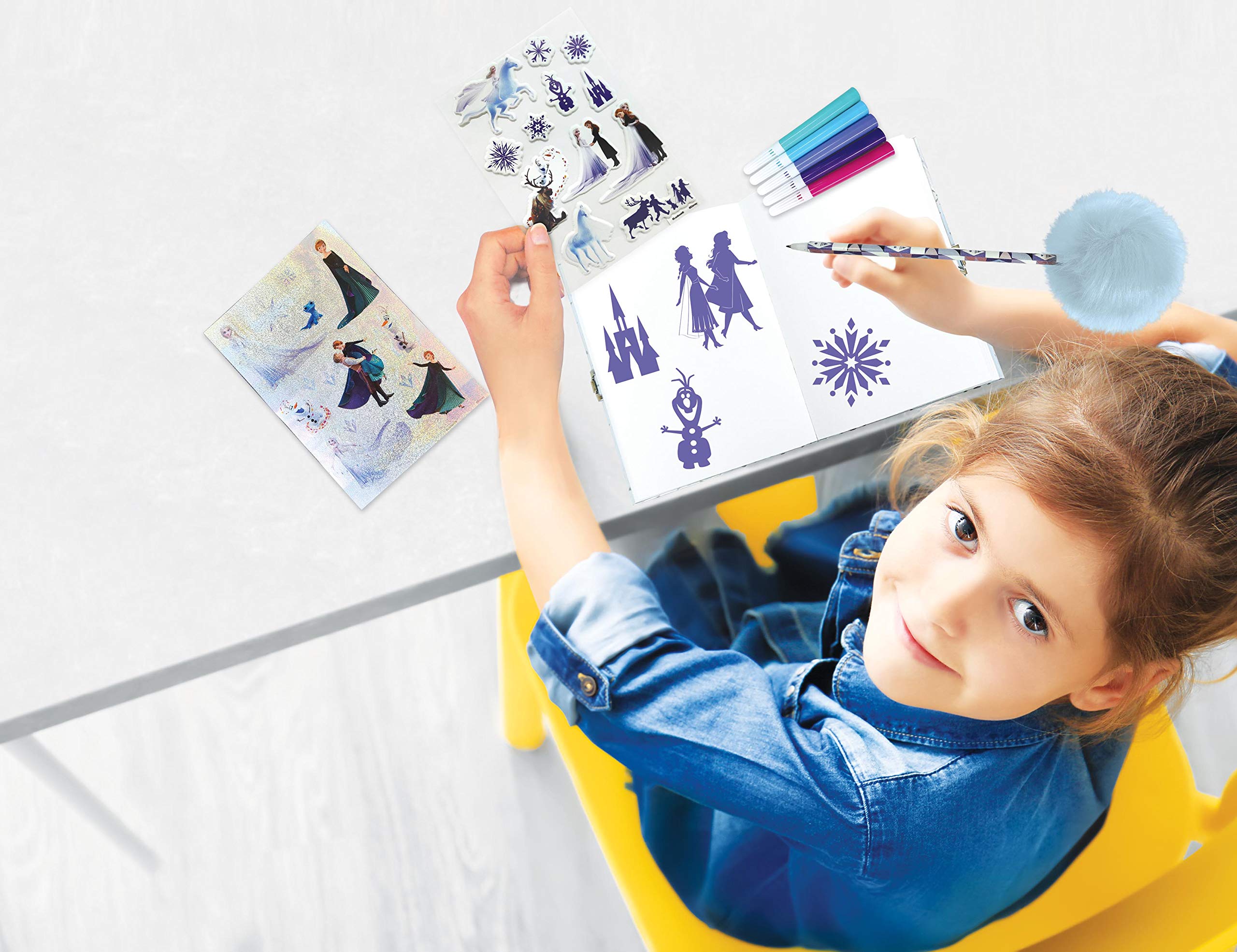 Lexibook Frozen SD30FZ diario segreto luminoso blu