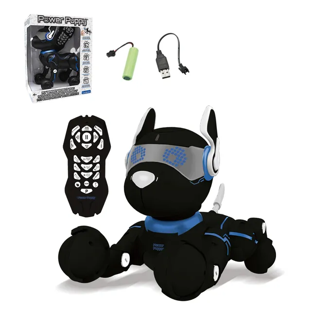 Lexibook DOG01BK Power Puppy robot cane nero