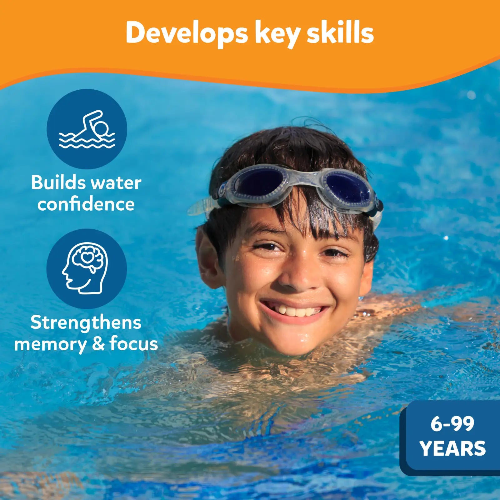 Skillmatics Seek & Splash gioco piscina immersioni gemme