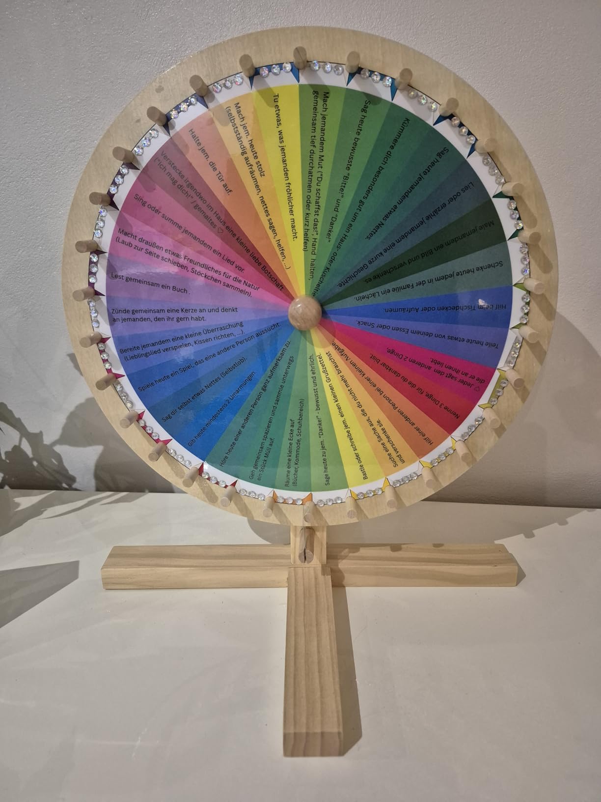 smallfoot 6251 Ruota della Fortuna gioco in legno da tavolo