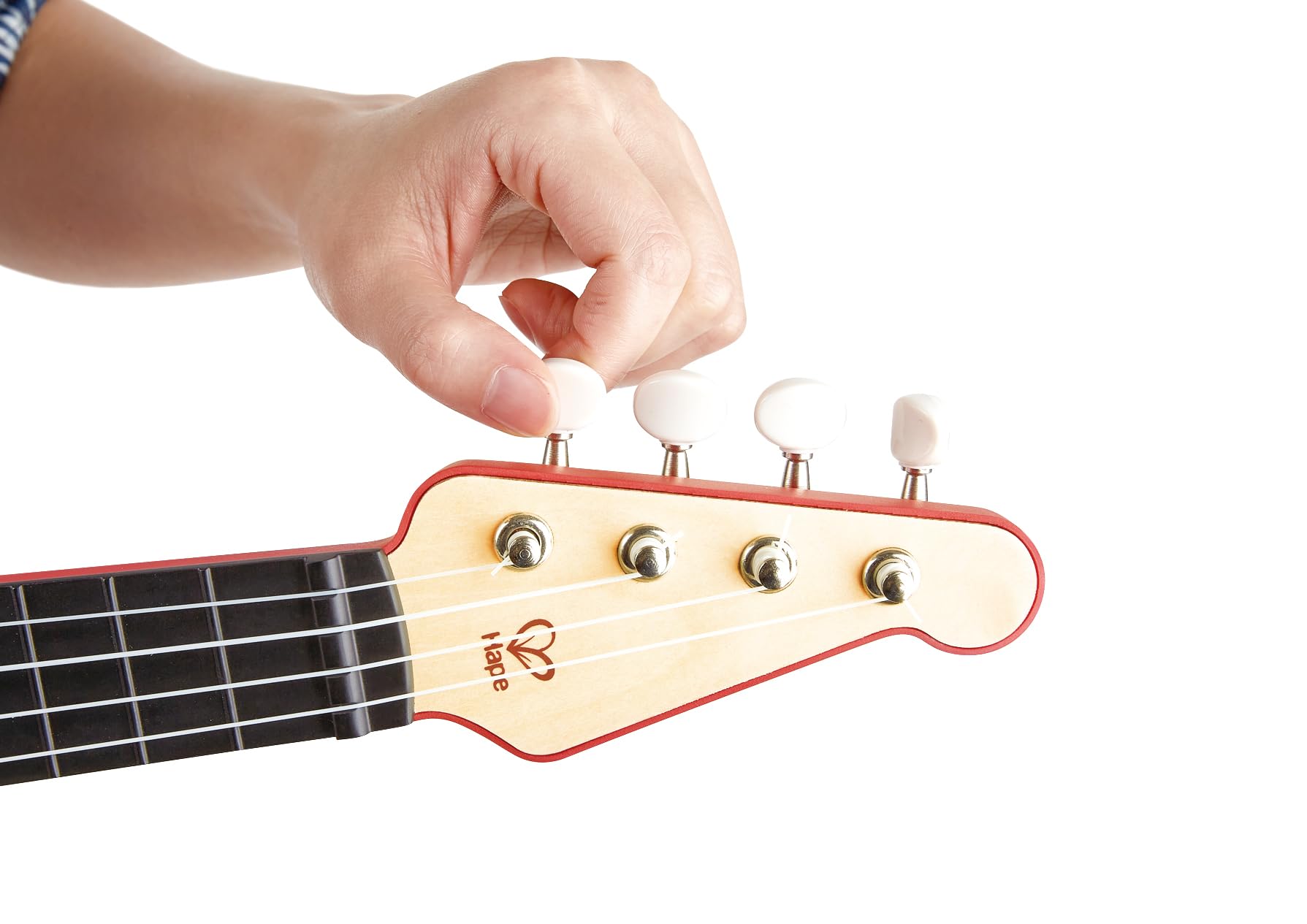 Hape Impara con le Luci ukulele giocattolo rosso 3 anni