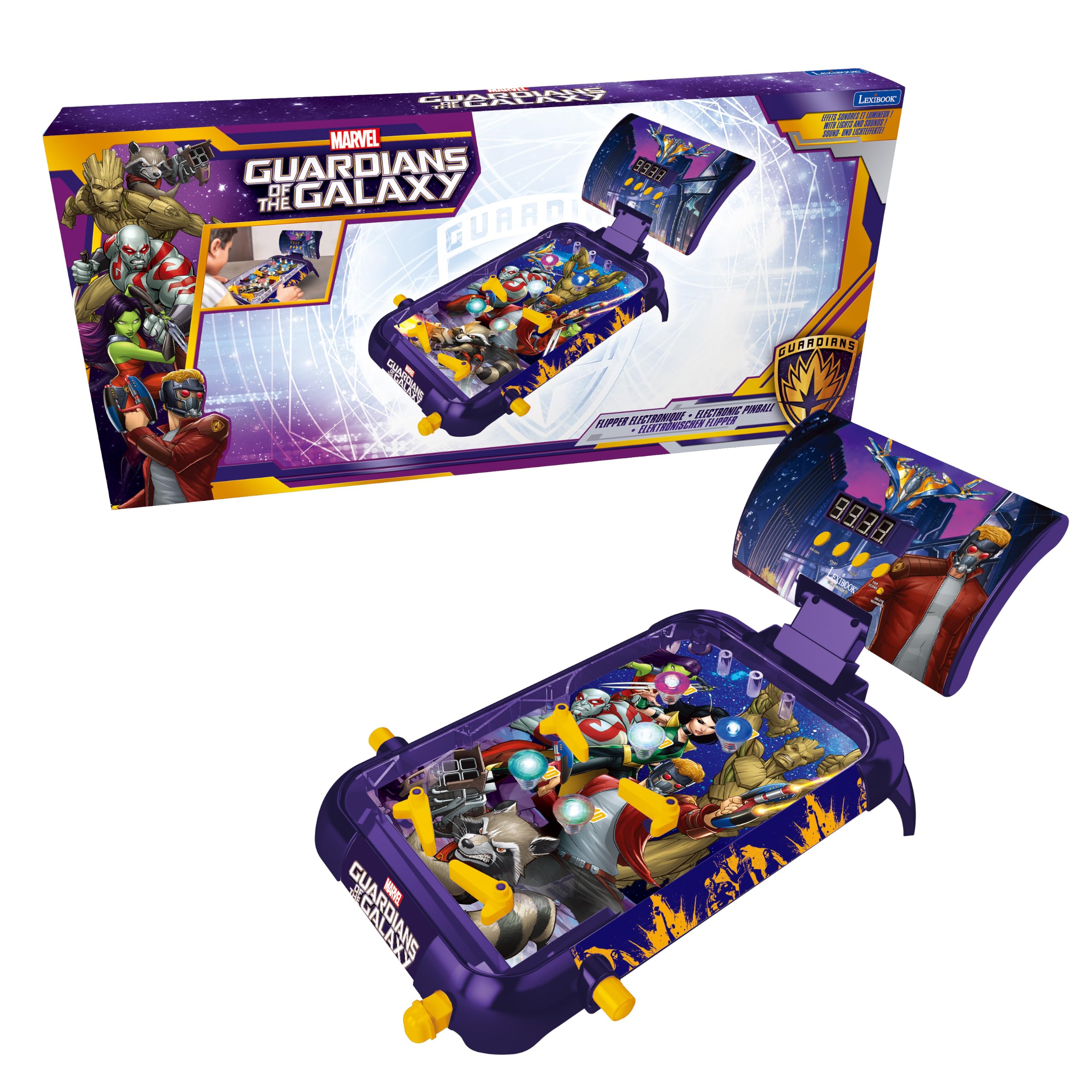 Lexibook Batman JG610BAT flipper elettronico da tavolo