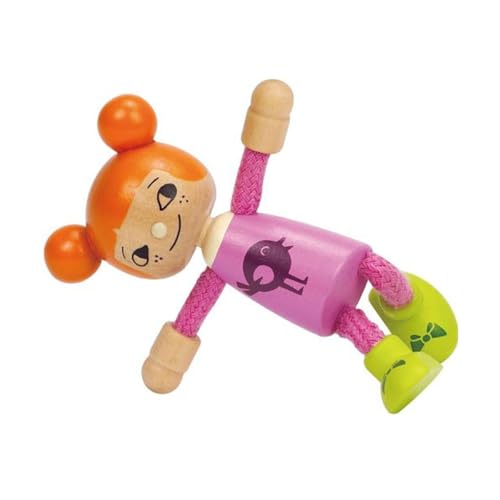 Hape Famiglia Moderna Figlia Piccola bambola legno capelli rossi