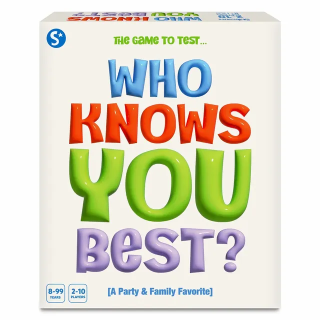 Skillmatics Who Knows You Best gioco di carte famiglia 8+ anni
