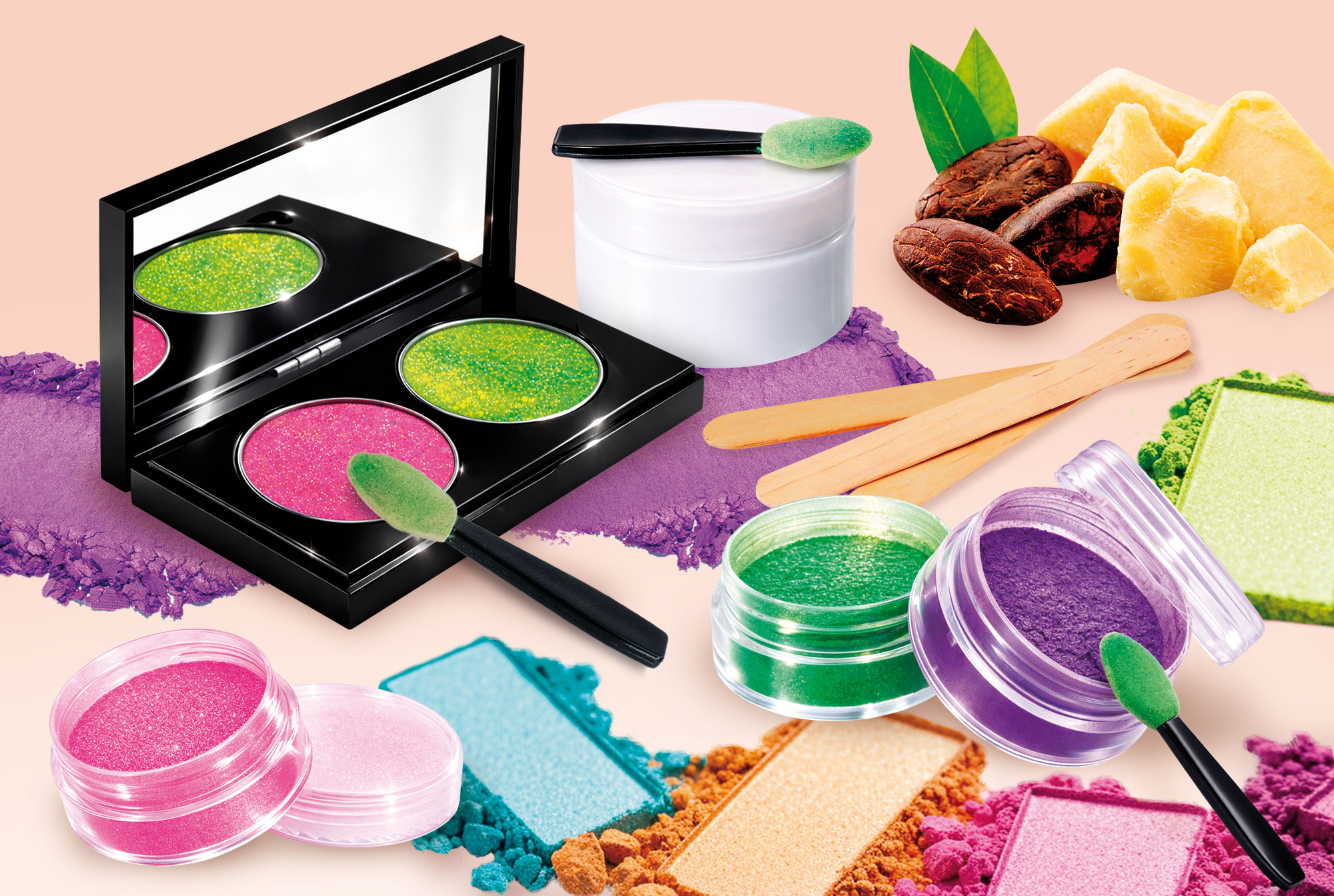 Lisciani I'm a Genius laboratorio ombretti palette sicura