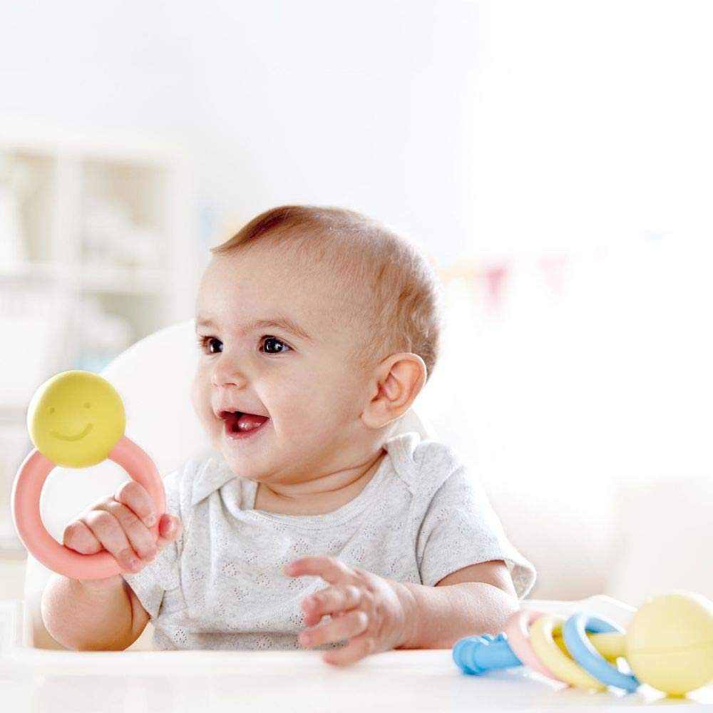 Hape E0025 anello sonaglio neonato da afferrare