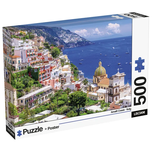 Lisciani Puzzle + Poster Amalfi Coast 500 puzzle adulti