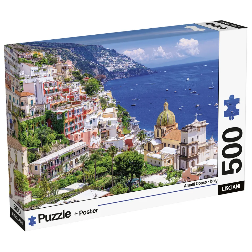 Lisciani Puzzle + Poster Amalfi Coast 500 puzzle adulti
