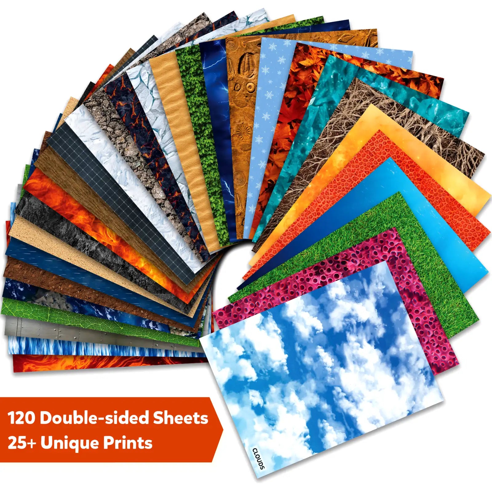 Skillmatics Clever Prints Science carta colorata 120 fogli