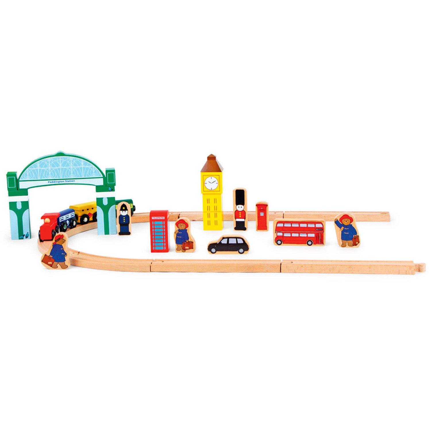 smallfoot 8553 trenino Porto pista in legno