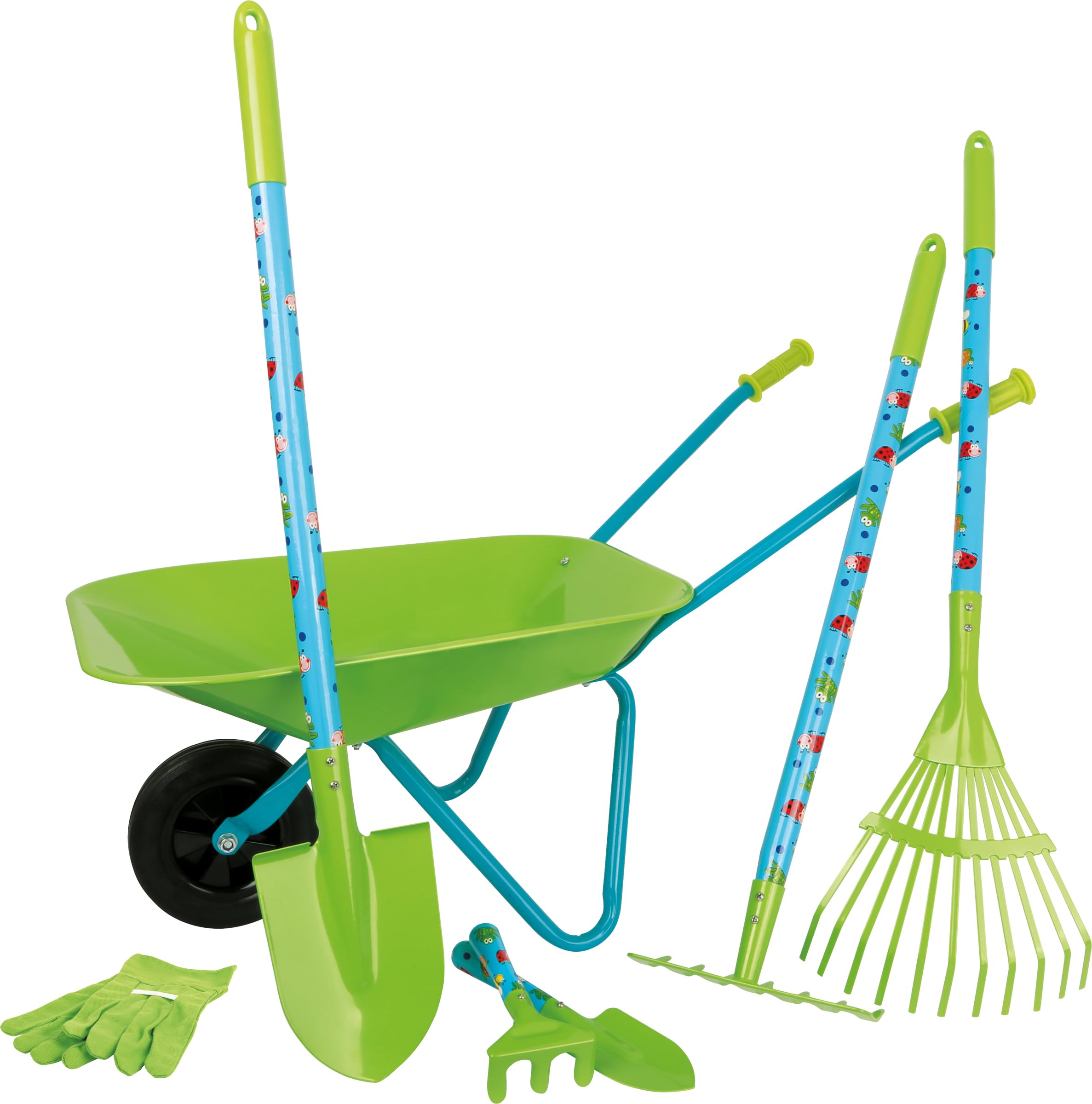 smallfoot Set grande da giardinaggio con carriola gioco bambini