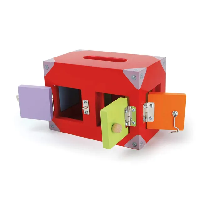 smallfoot Mondo Creativo 2019464 scatola serrature legno