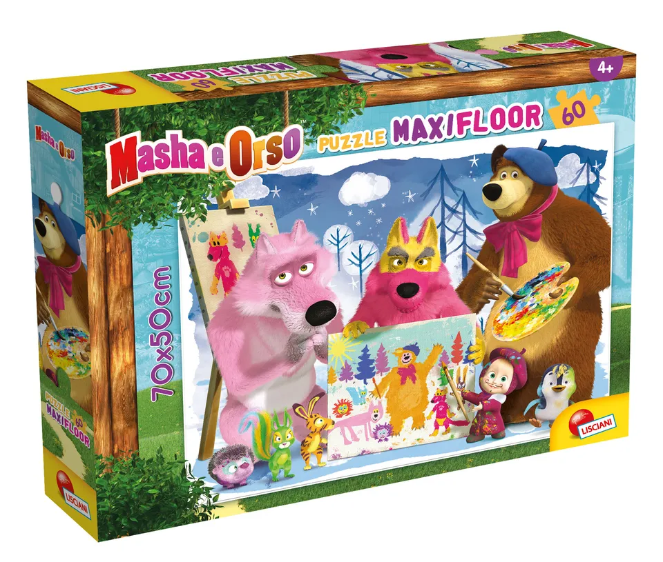 Lisciani Masha Maxi Floor 60 puzzle pavimento