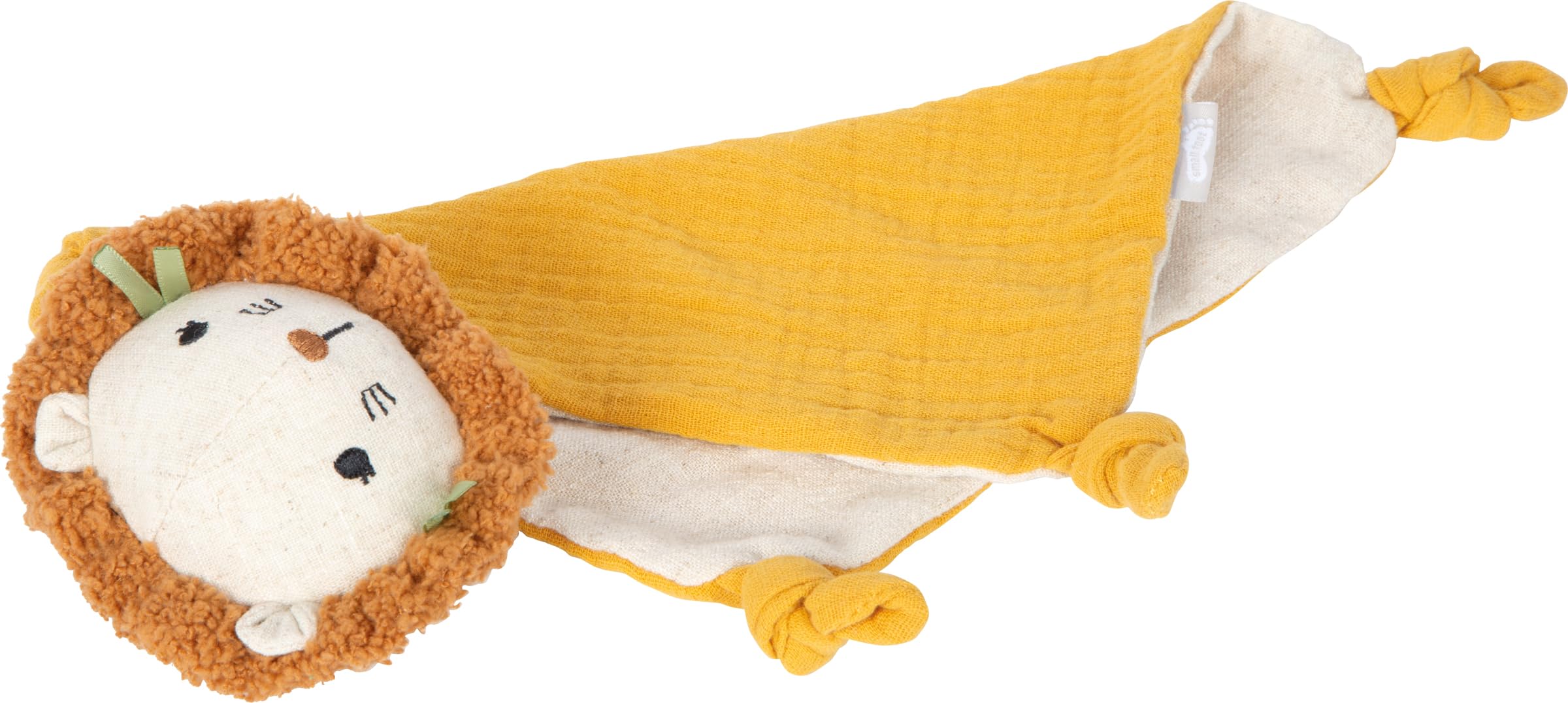smallfoot Little Lion doudou bebè leone mussola 28 cm