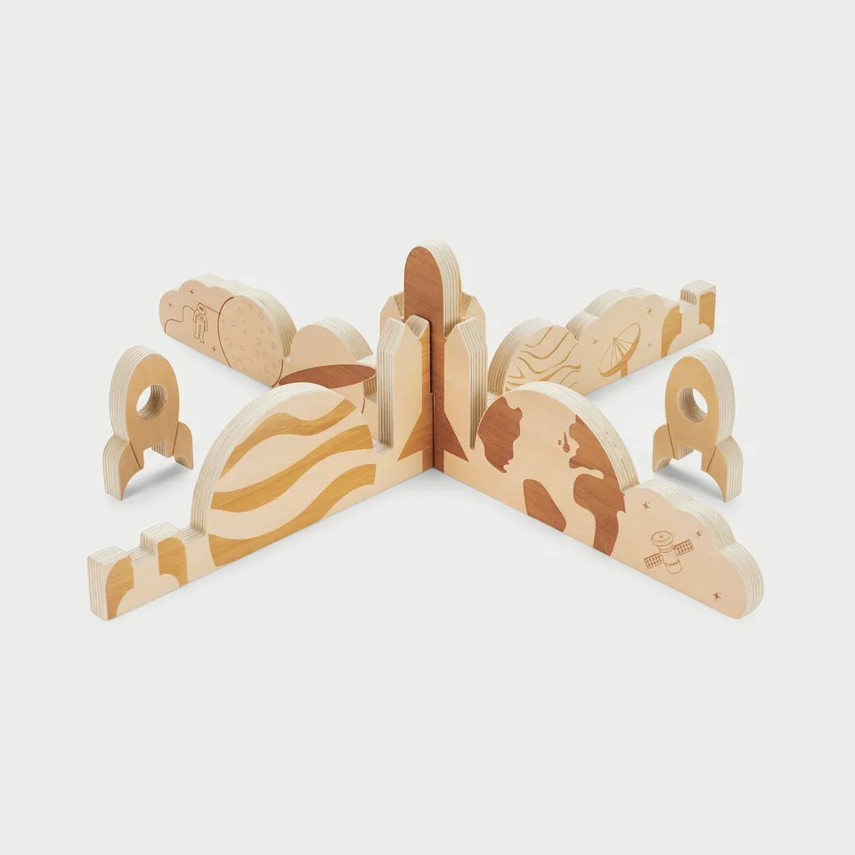 Tickit Discovery Space Dividers divisori legno 2 pezzi spazio