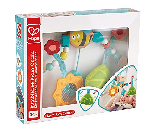 Hape Gioco Carrozzina Sonaglio Ape Neonati