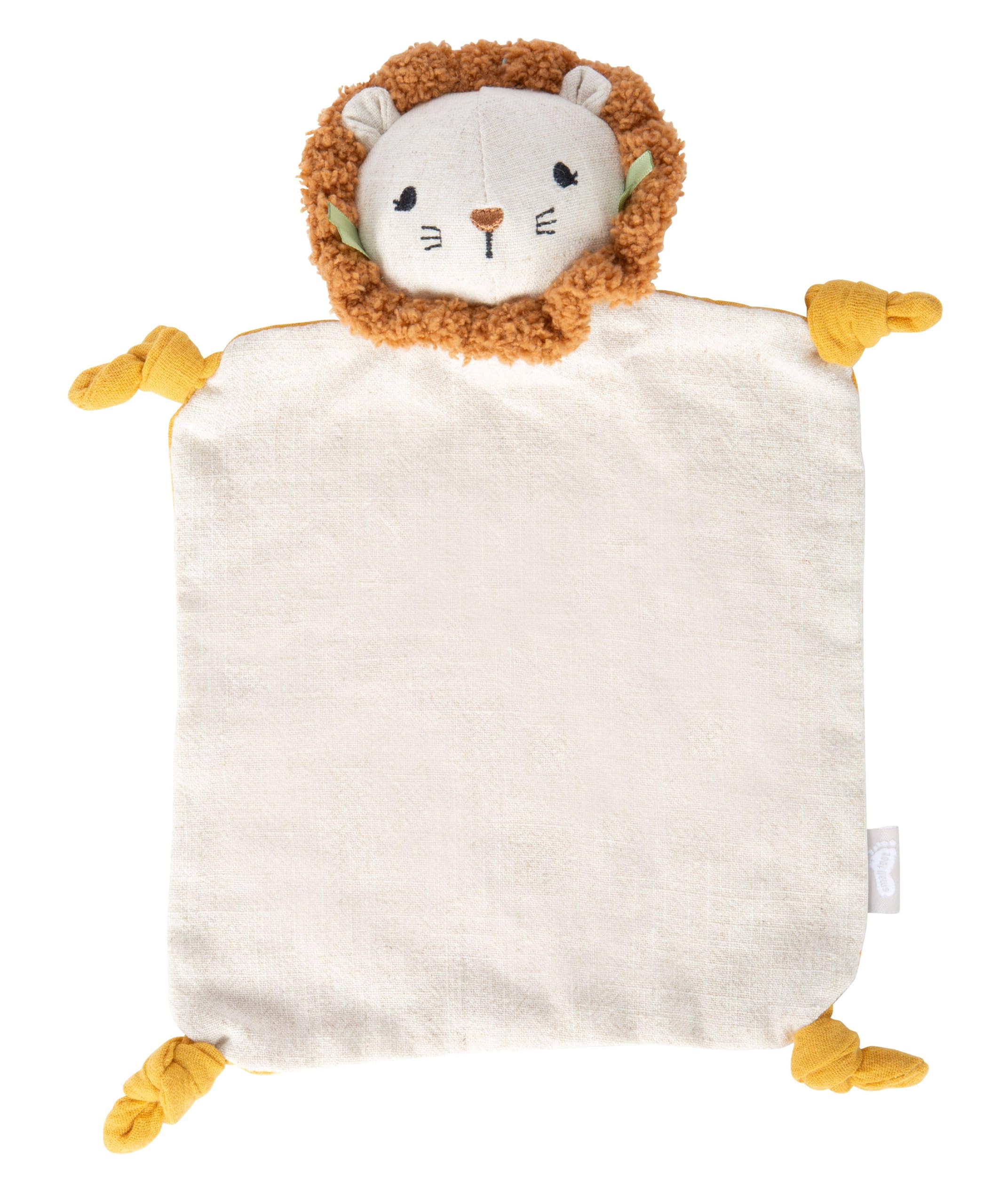 smallfoot Little Lion doudou bebè leone mussola 28 cm