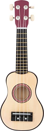 smallfoot 11750 ukulele legno corde nylon bambini