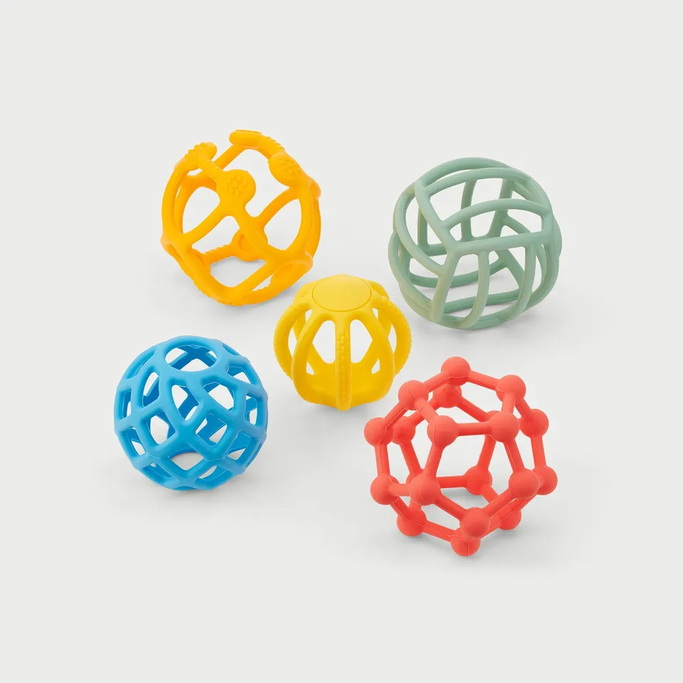 Tickit SiliSoft Flexi Balls palline 5 pezzi arcobaleno