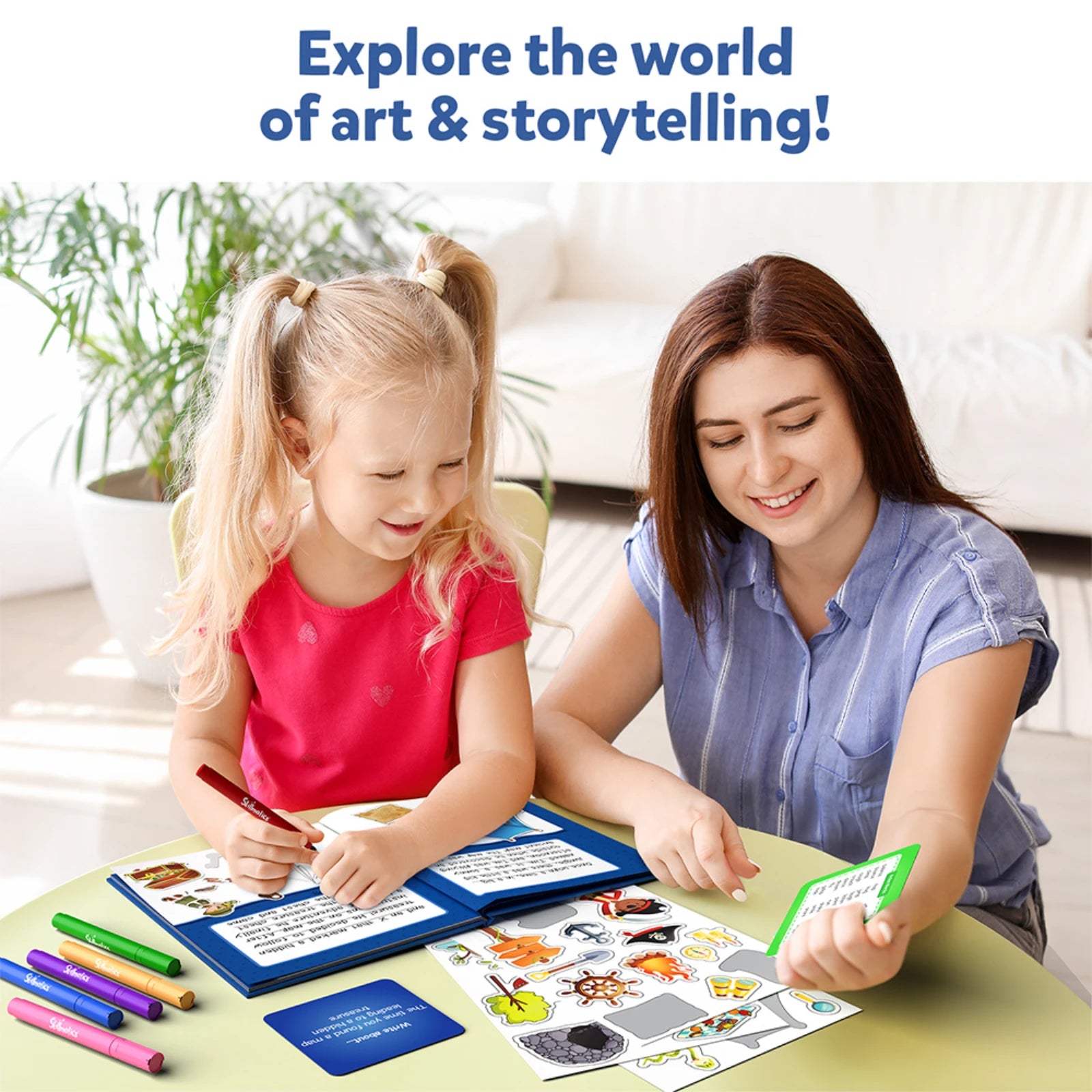 Skillmatics My Storybook Art Kit All My Adventures kit creativo 5-10 anni