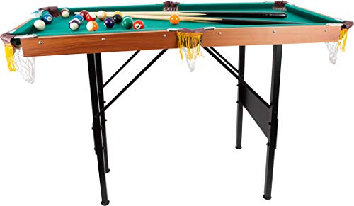smallfoot 11793 tavolo da biliardo pieghevole bambini
