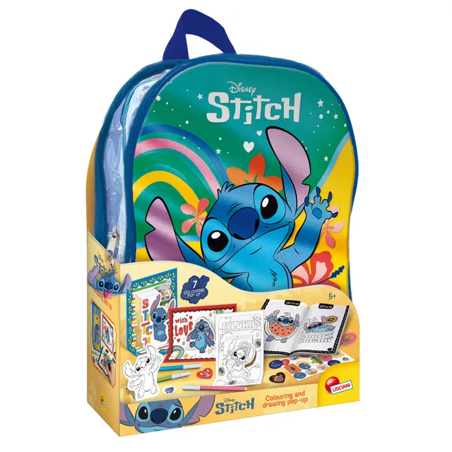 Stitch Pop Up zainetto creativo disegno bambini