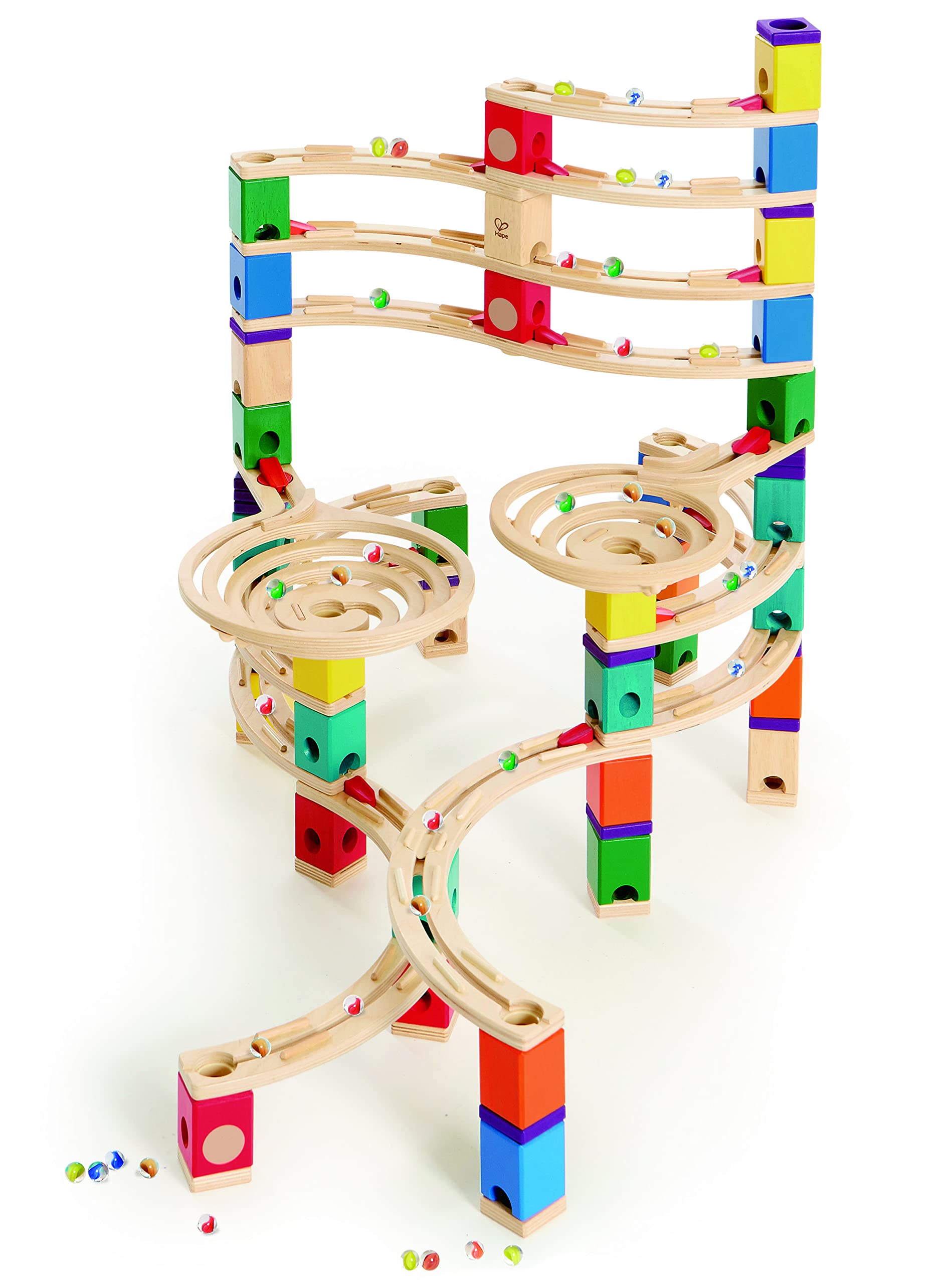 Hape Quadrilla Ciclone pista biglie legno 198 pezzi