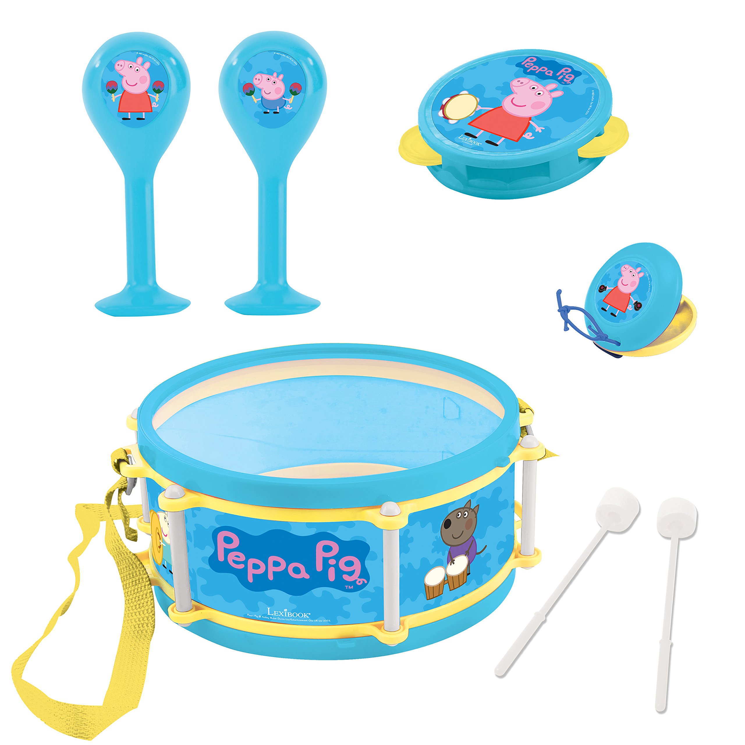 Lexibook K360PP Peppa Pig set 7 strumenti musicali bambini