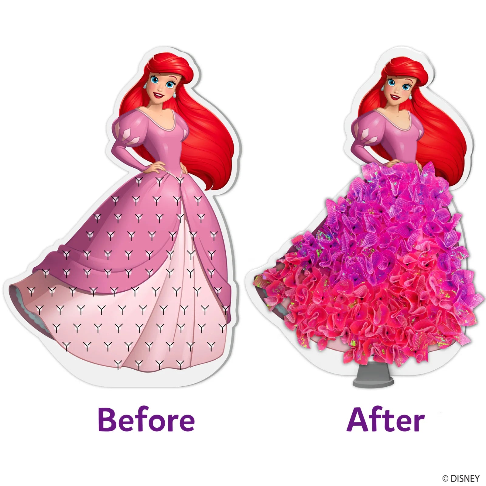 Skillmatics Poke-in Art Disney Princess kit creativo 4-9 anni
