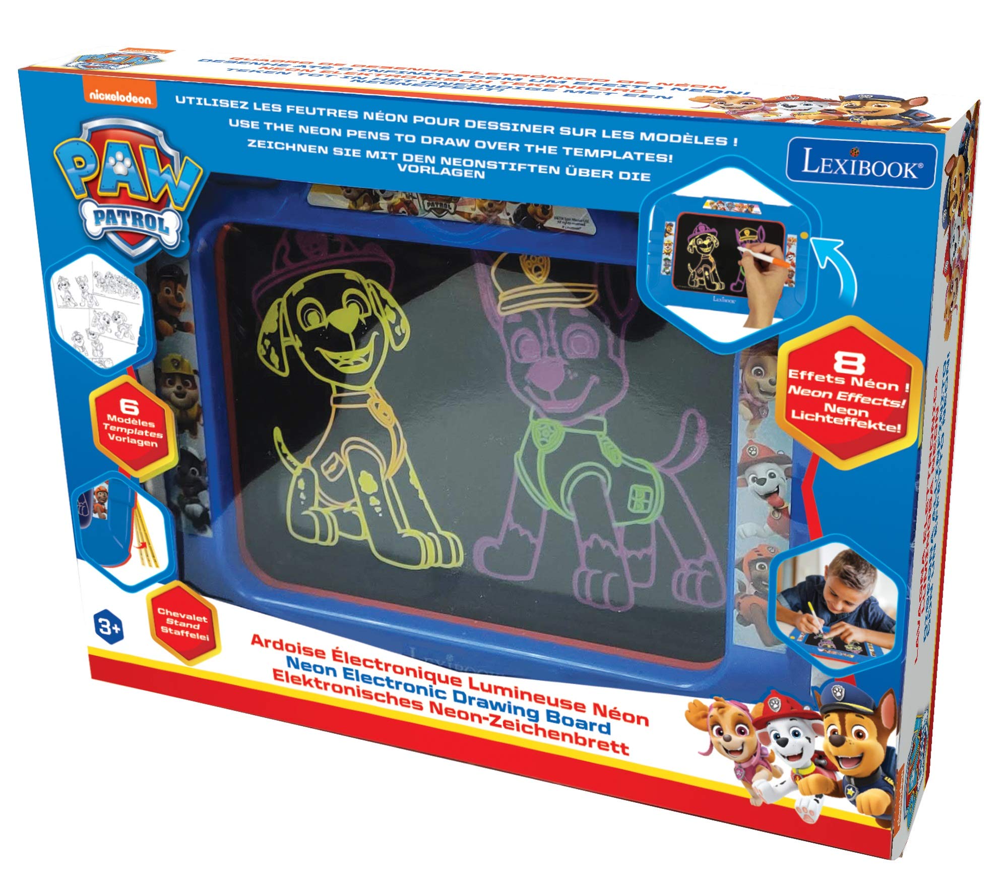 Lexibook Paw Patrol CRNEOPA Lavagna Luminosa Neon