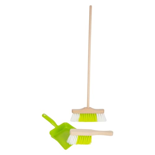 small foot 11767 Set Spazzare scopa bambini in legno