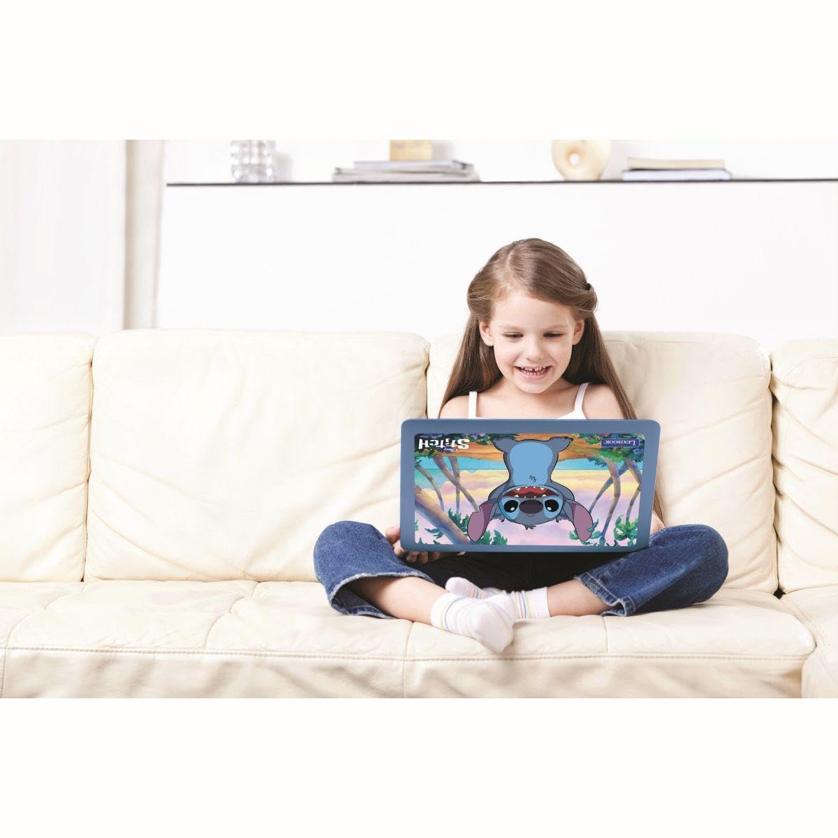 Lexibook Stitch JC598D computer bambini viola/blu bilingue