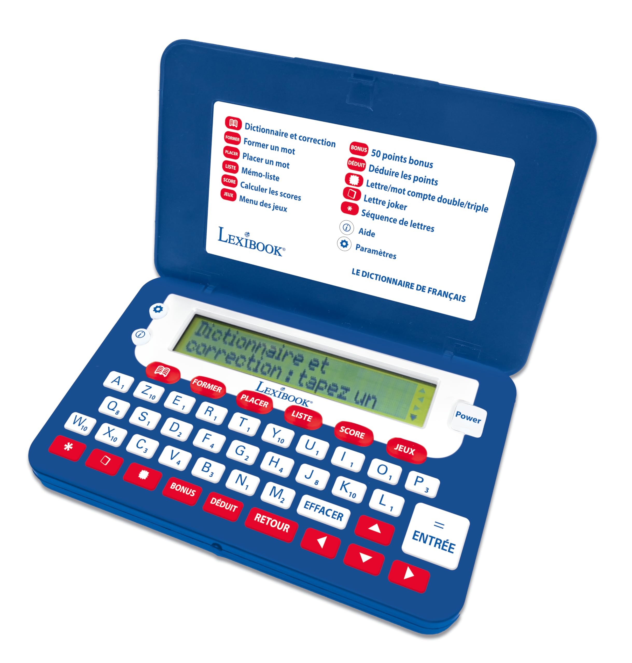 Lexibook D660FR dizionario elettronico francese tascabile blu