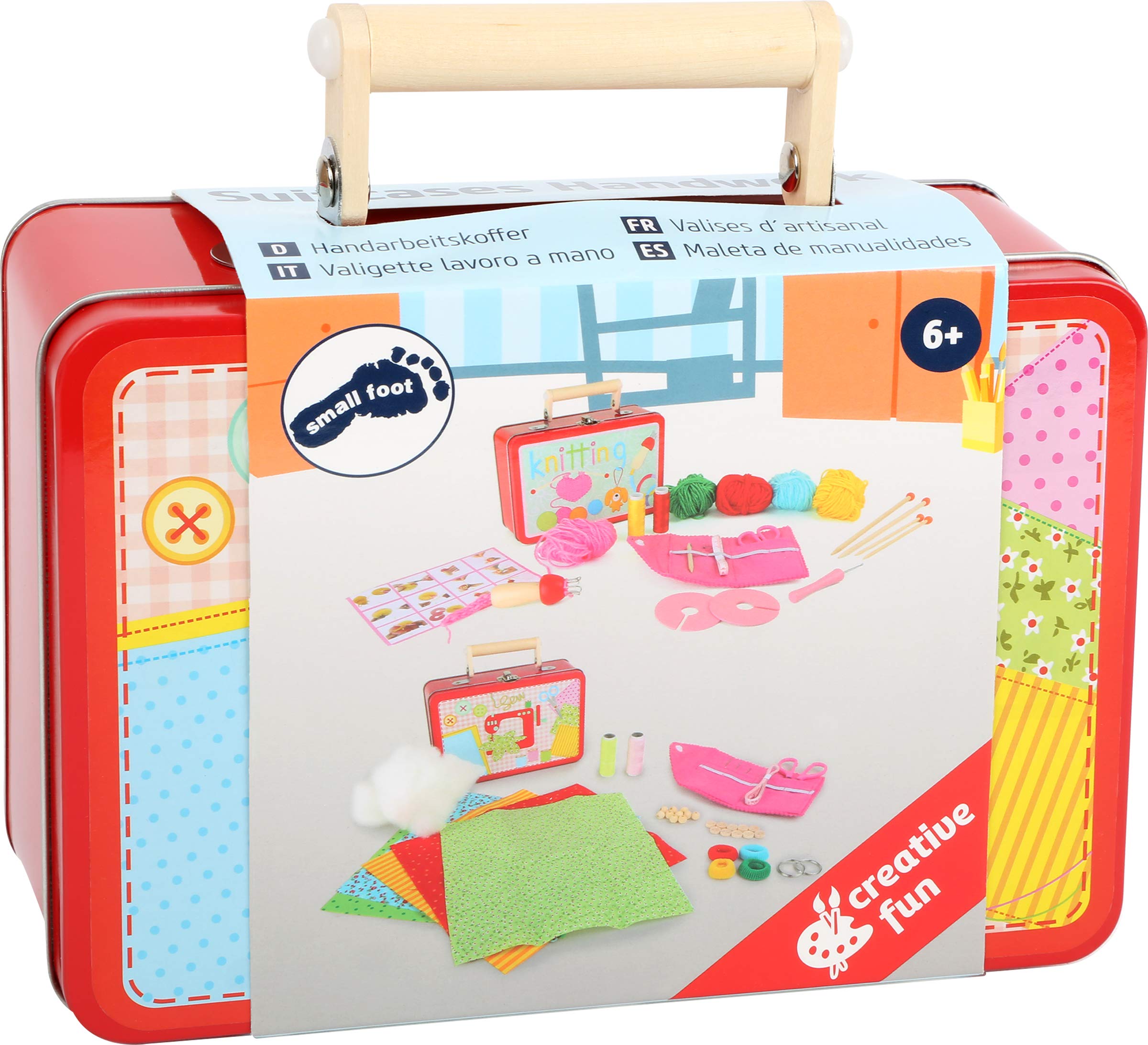 smallfoot 3921 Set Cucito Valigetta Bambini Feltro