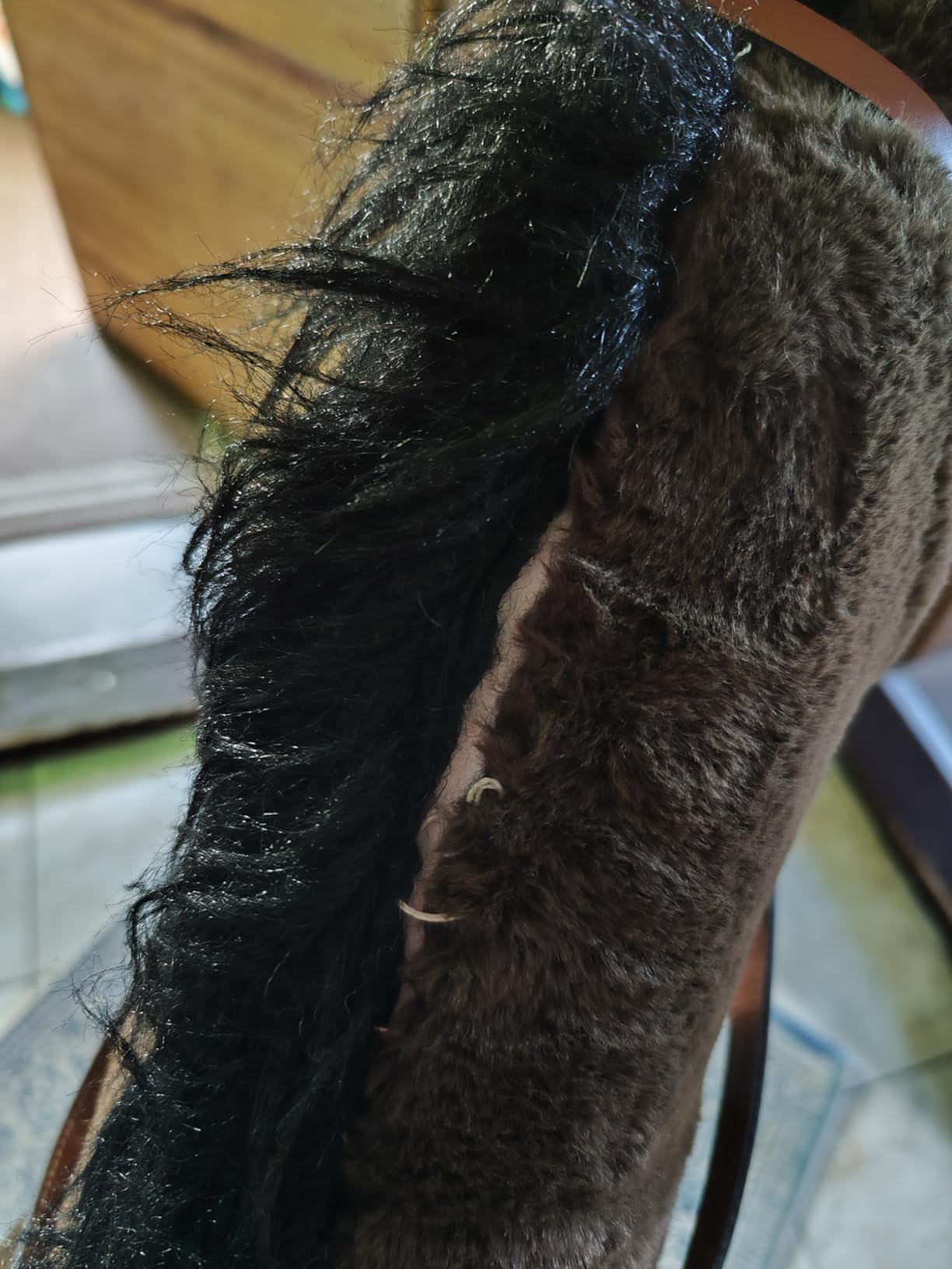 smallfoot 11179 cavallo cavalcabile con sella e suoni