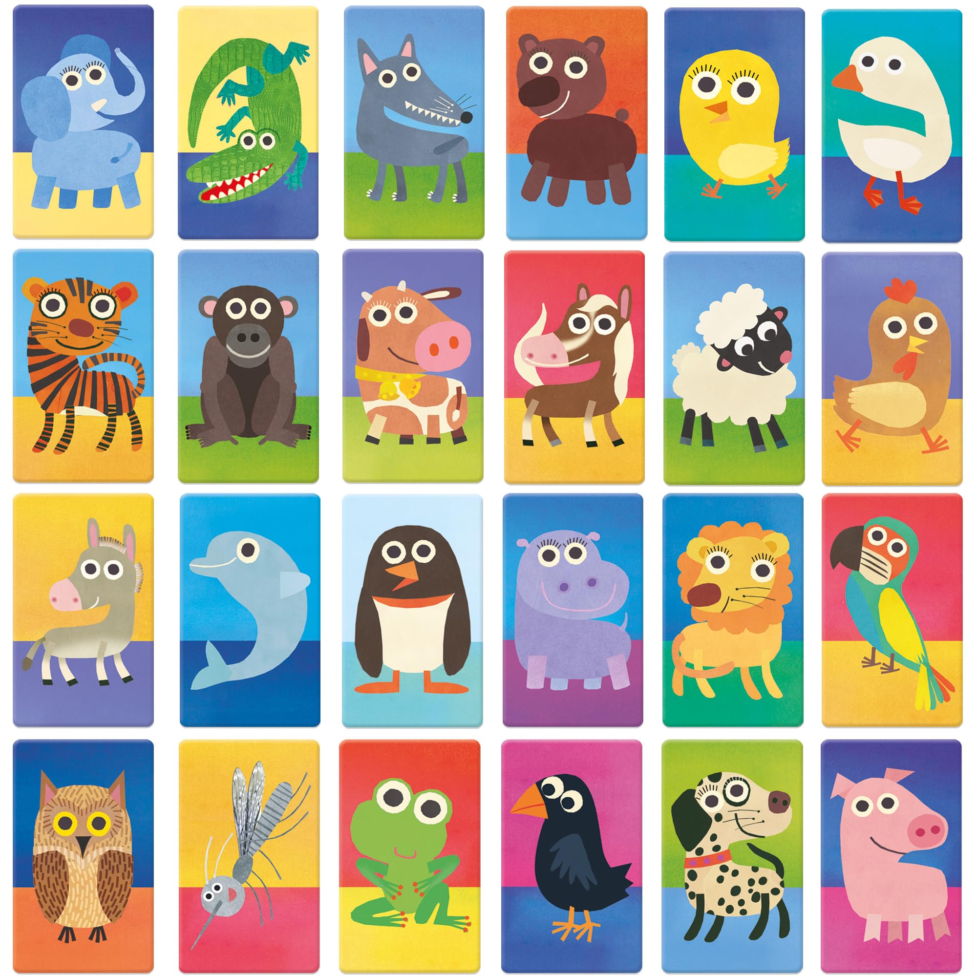 Headu Maxi Flashcards Animal carte con app 1-4 anni
