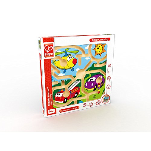 Hape Motori Potenti E1703 labirinto magnetico legno biglie