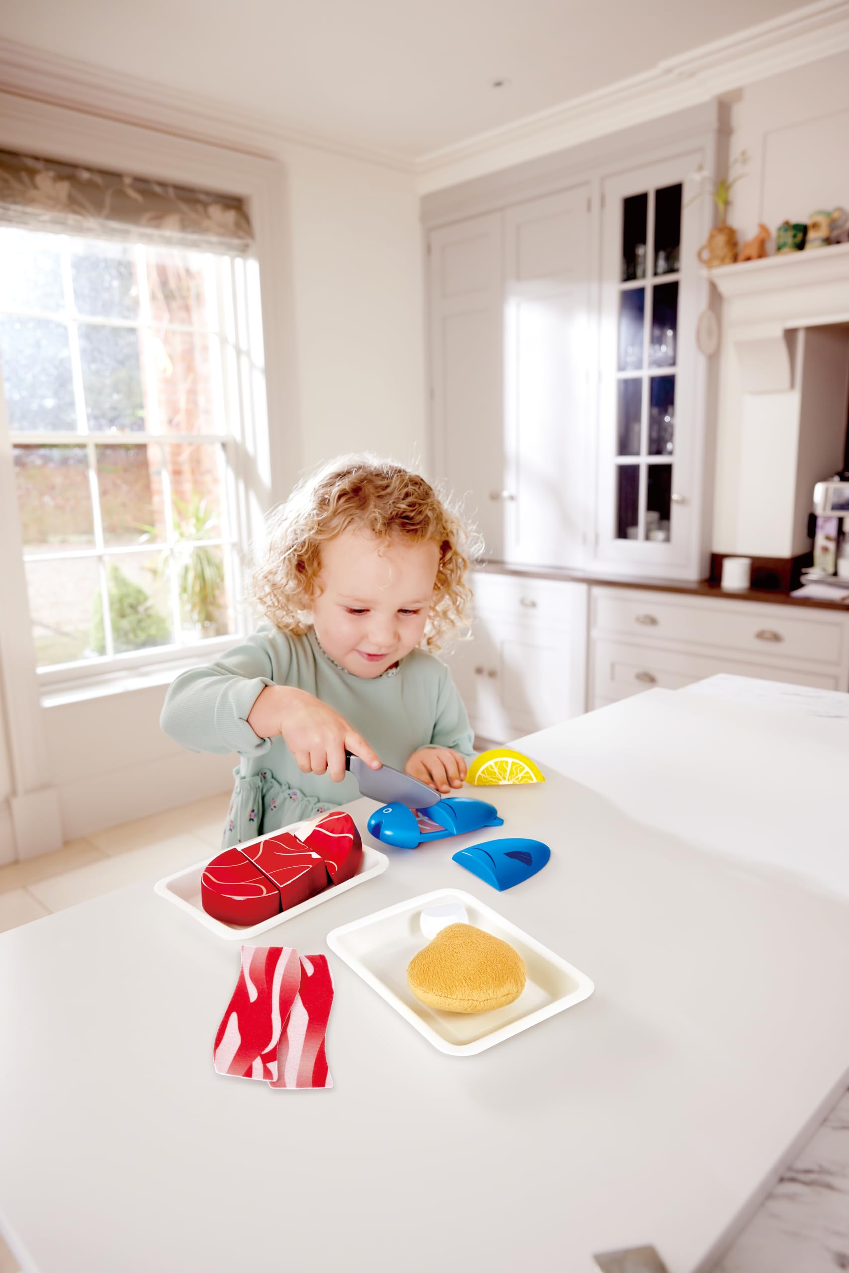 Hape Tasty Proteins alimenti giocattolo per cucina