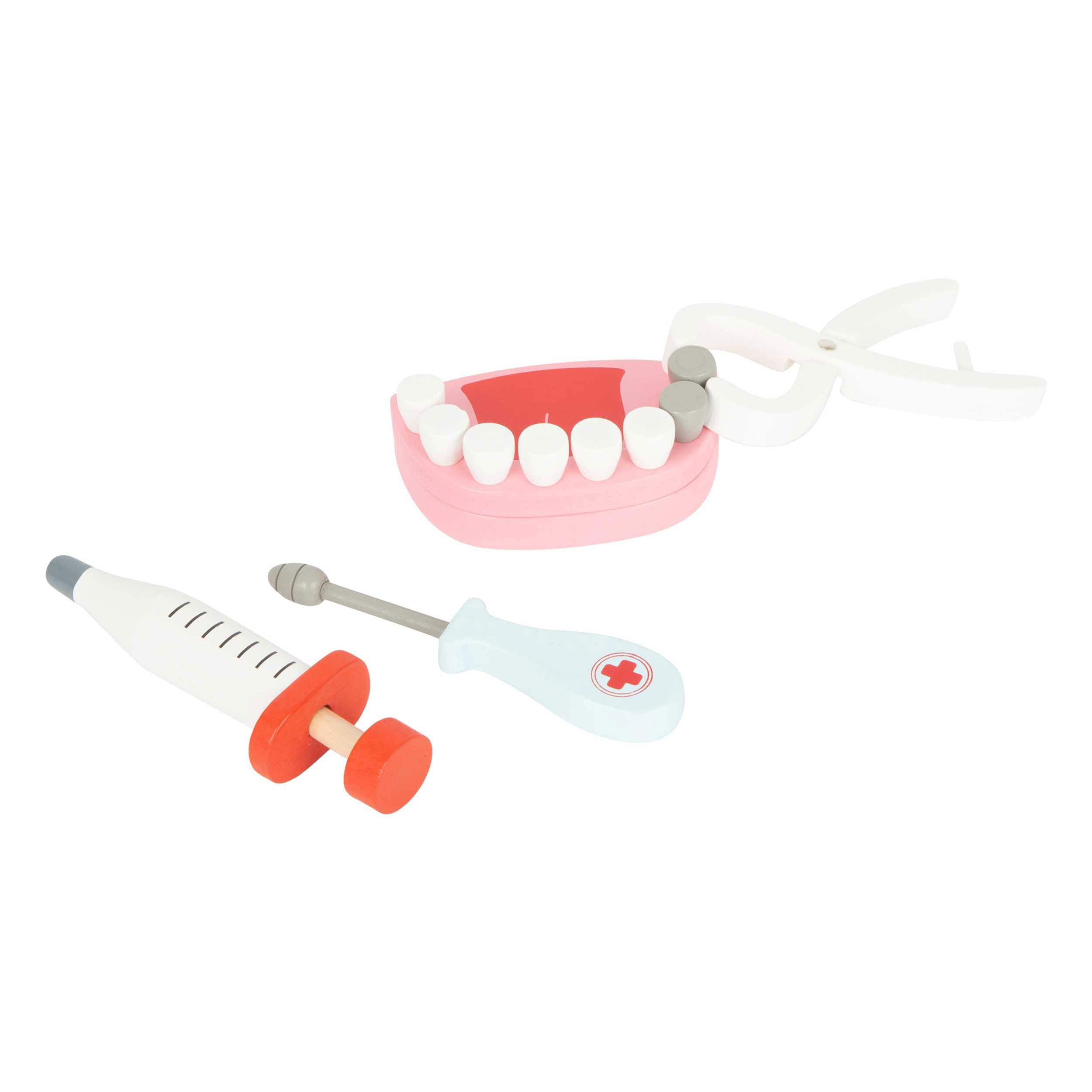smallfoot Valigetta Dentista gioco dottore legno 2 in 1