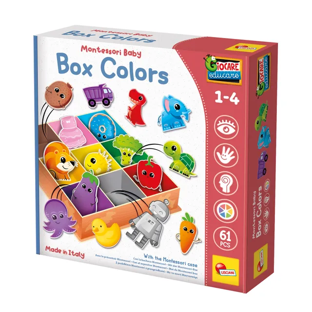 Lisciani Montessori Baby Box Colours gioco colori