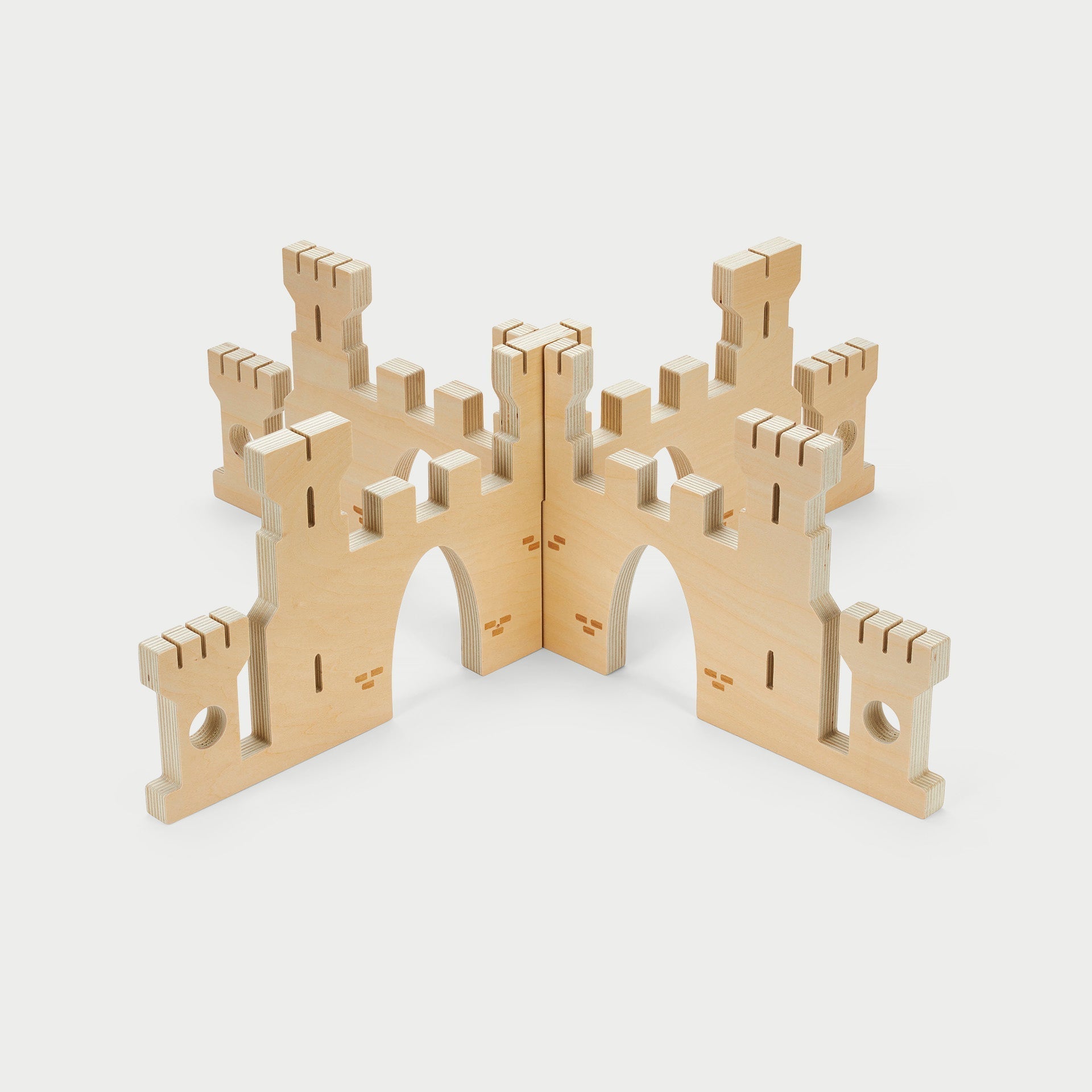 Tickit Discovery Castle divisori castello legno 2 pezzi