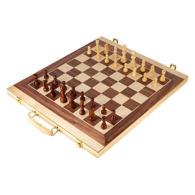 smallfoot 2853 scacchi e backgammon valigetta legno